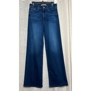 Joe's Jeans The MiaHigh Rise Wide Leg Dark Wash Denim Stretch Women's Size 29